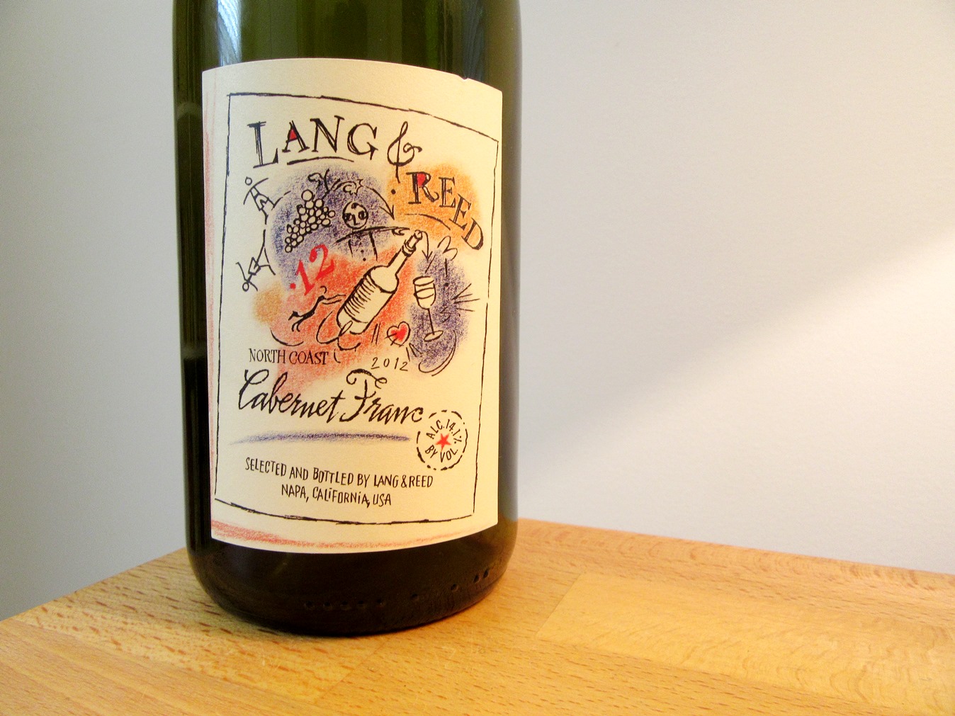 Lang & Reed, Cabernet Franc 2012, North Coast, California, Wine Casual