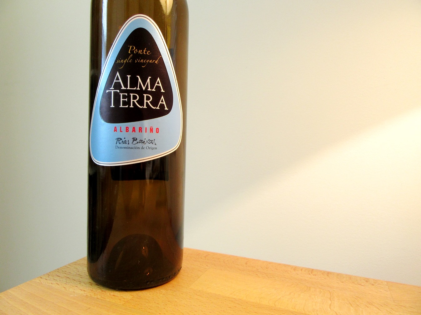 Alma Terra, Ponte Single Vineyard Albariño 2015, Rias Baixas, Spain, Wine Casual