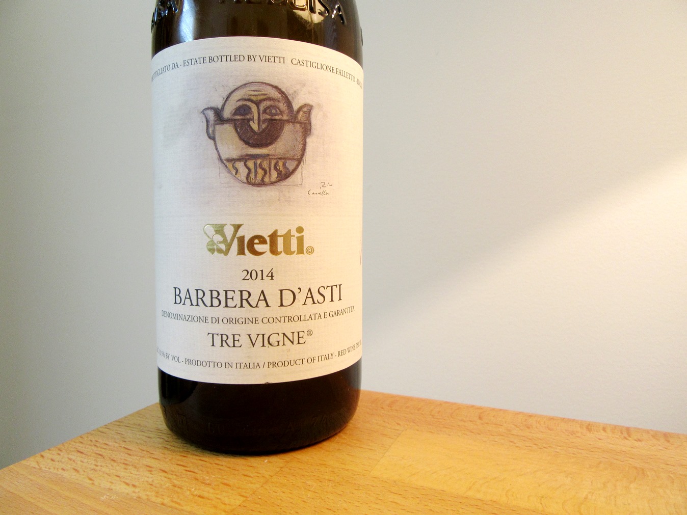 Vietti Tre Vigne, Barbera D’Asti 2014 DOCG, Piemonte, Italy, Wine Casual