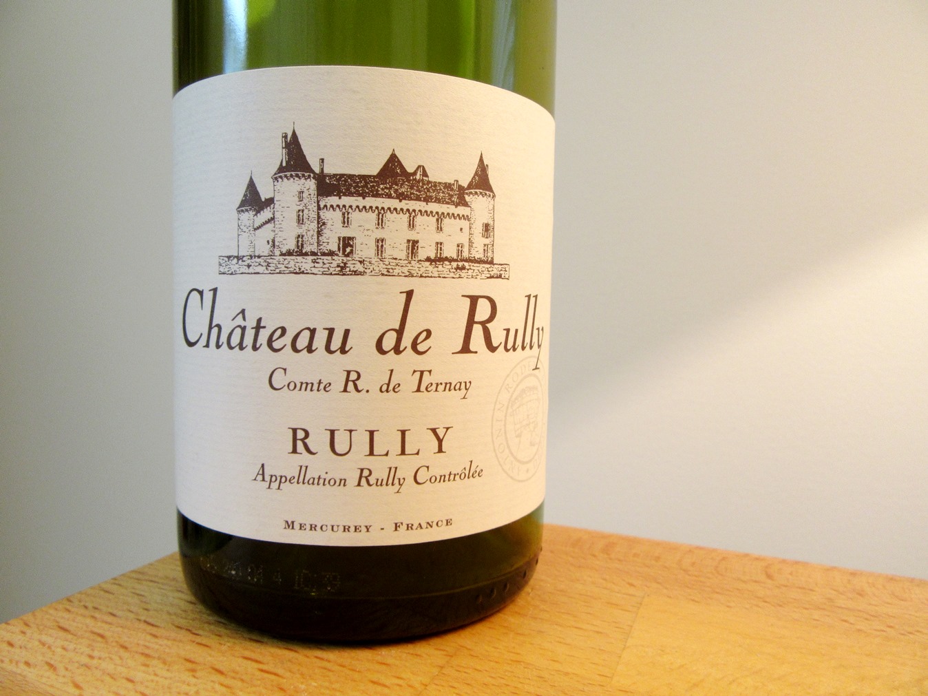 Antonin Rodet, Chateau de Rully Blanc 2013, Cote Chalonnaise, Burgundy, France, Wine Casual