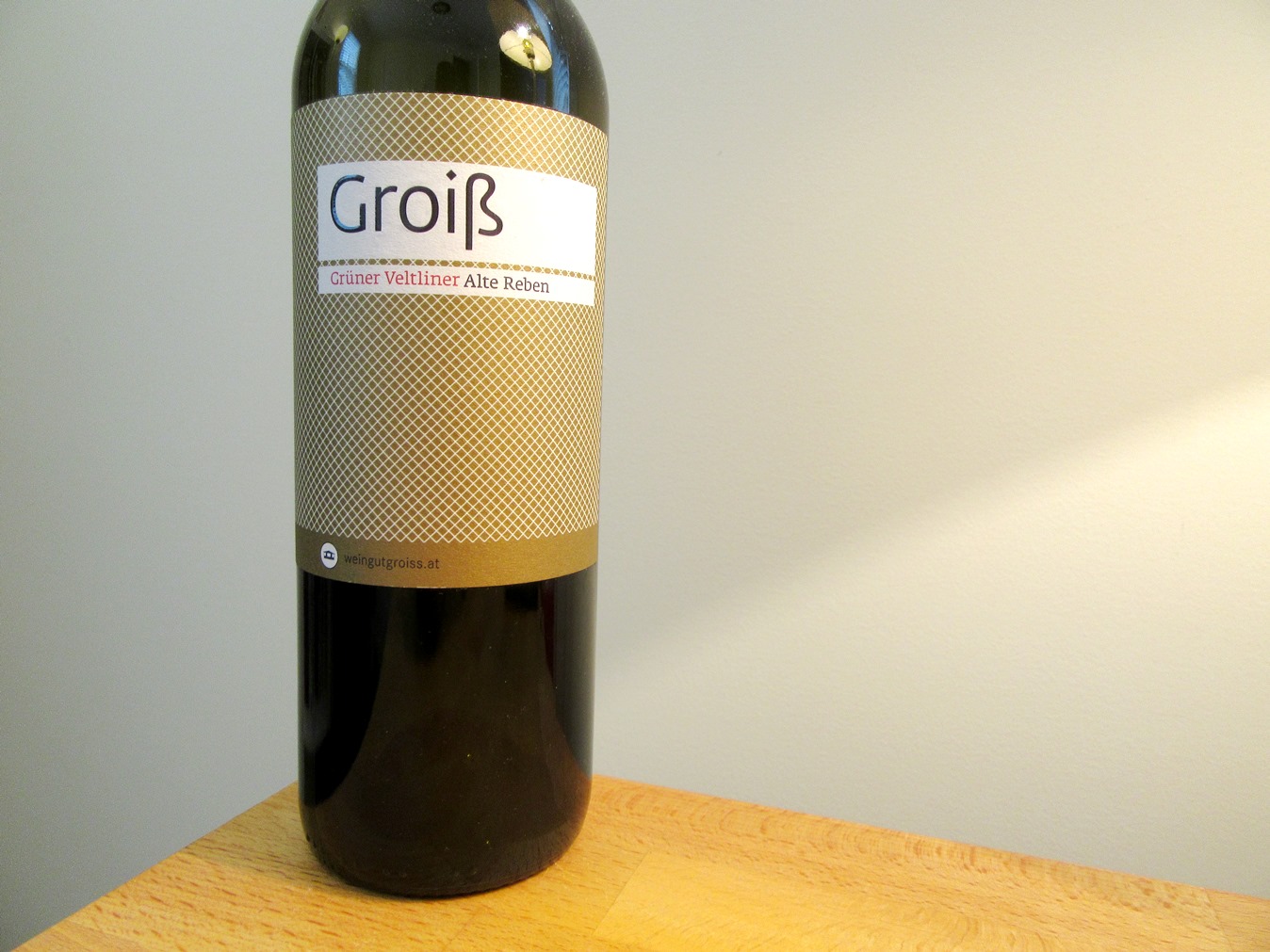 Weingut Groiss, Alte Reben Grüner Veltliner 2015, Wagram, Austria, Wine Casual