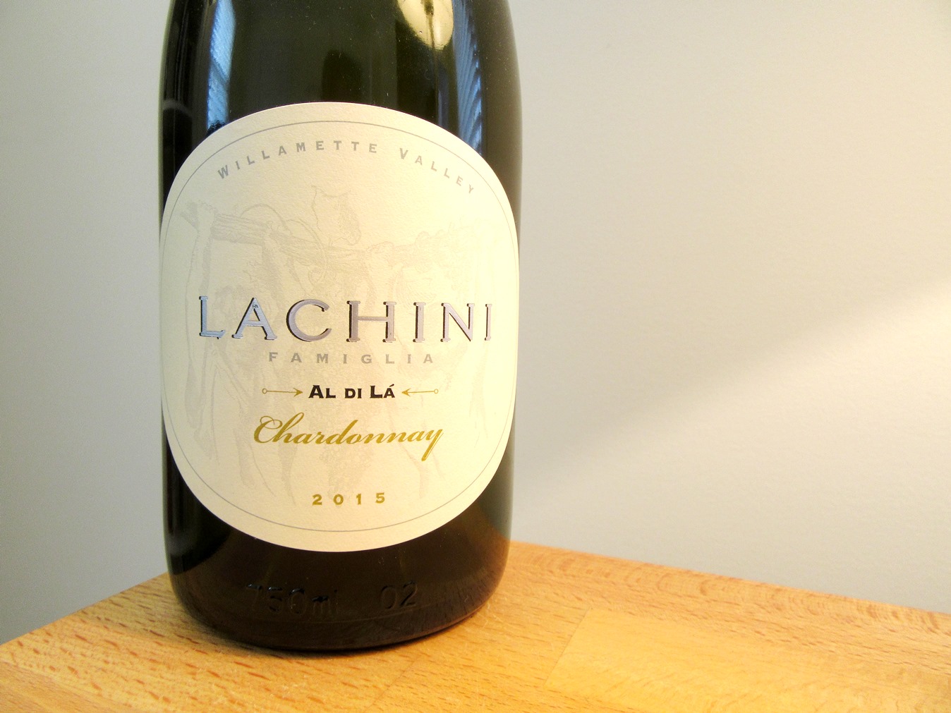 Lachini Vineyards, Al Di Lá Chardonnay 2015, Willamette Valley, Oregon, Wine Casual