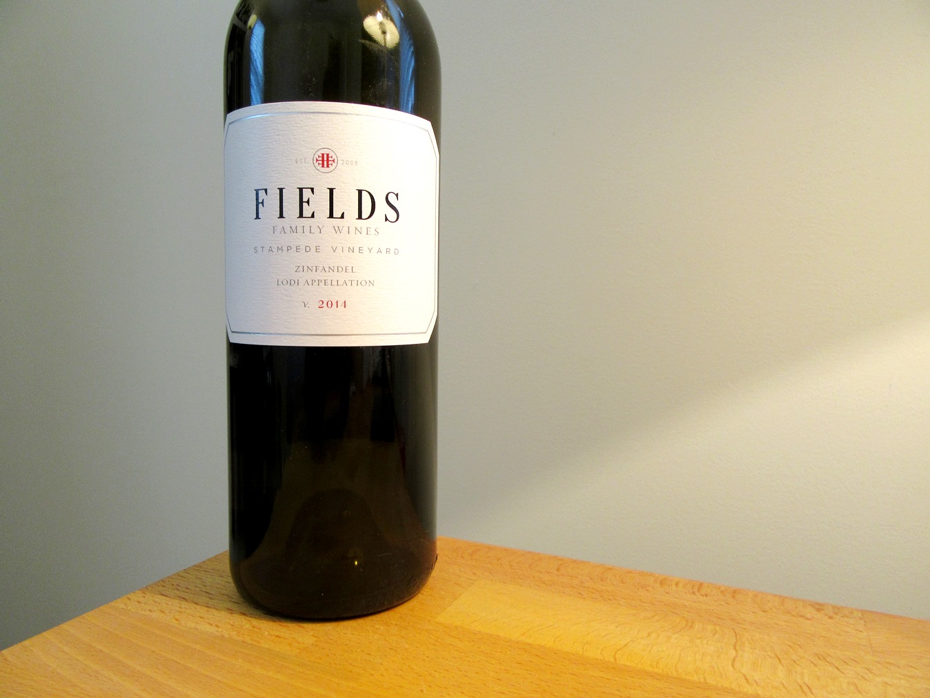 Fields Family Wines, Zinfandel 2014, Stampede Vineyard, Lodi, California, Wine Casual