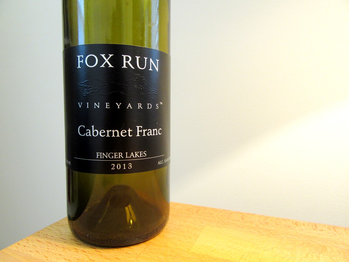 Fox Run Vineyards, Cabernet Franc 2013, Finger Lakes, New York, Wine Casual