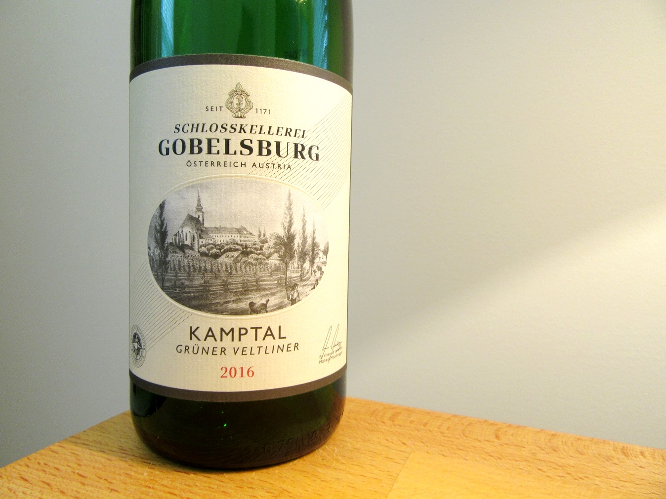 Schlosskellerei Gobelsburg, Grüner Veltliner 2016, Kamptal, Austria, Wine Casual