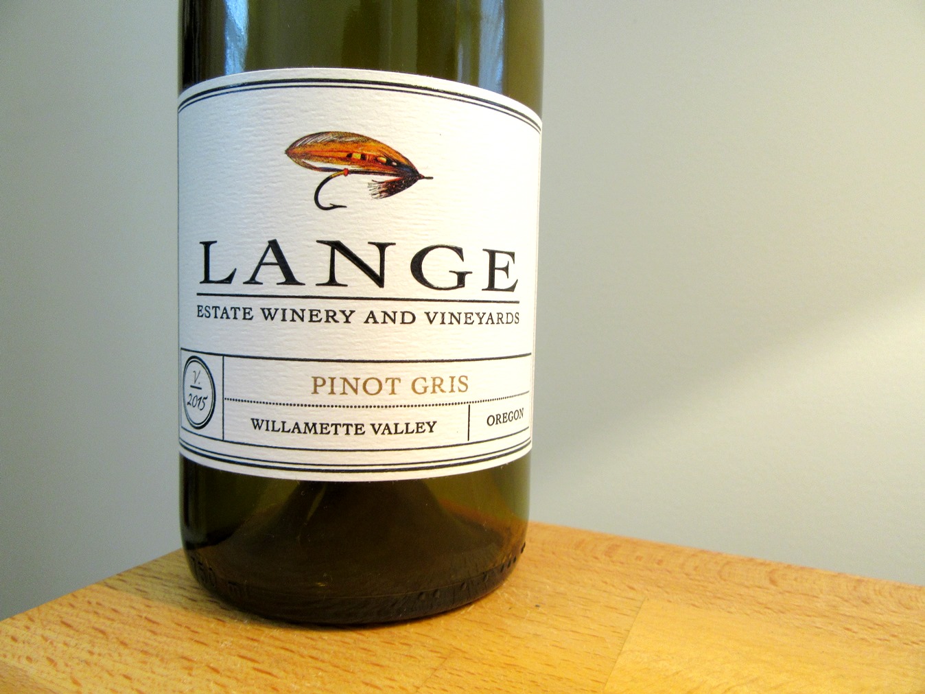 Lange Estate Winery and Vineyards, Pinot Gris 2015, Willamette Valley, Oregon, Wine Casual