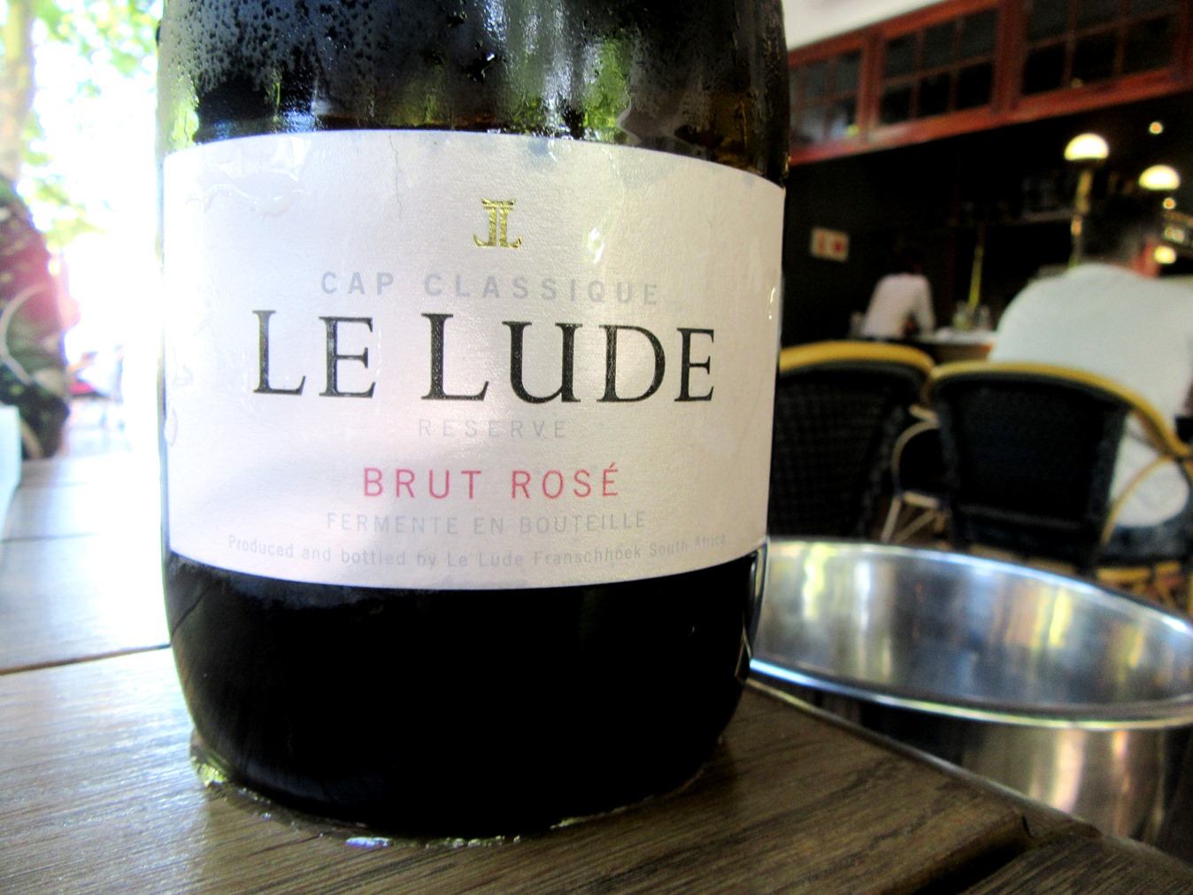 Le Lude, Methode Cap Classique Reserve Rosé Brut, Western Cape, South Africa, Wine Casual