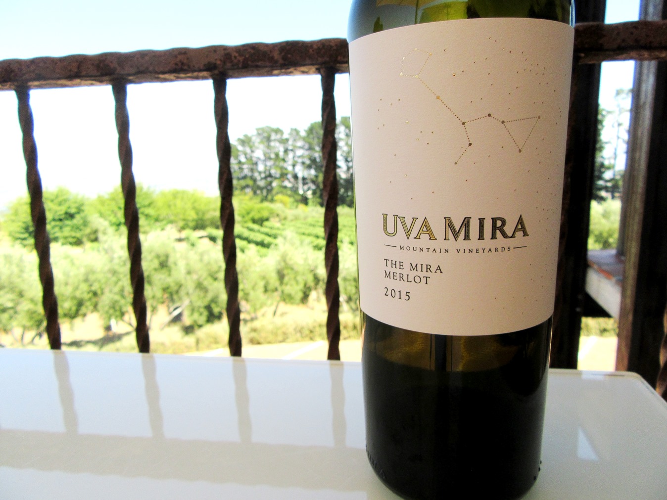 Uva Mira Mountain Vineyards, The Mira Merlot 2015, Stellenbosch, South Africa, Wine Casual