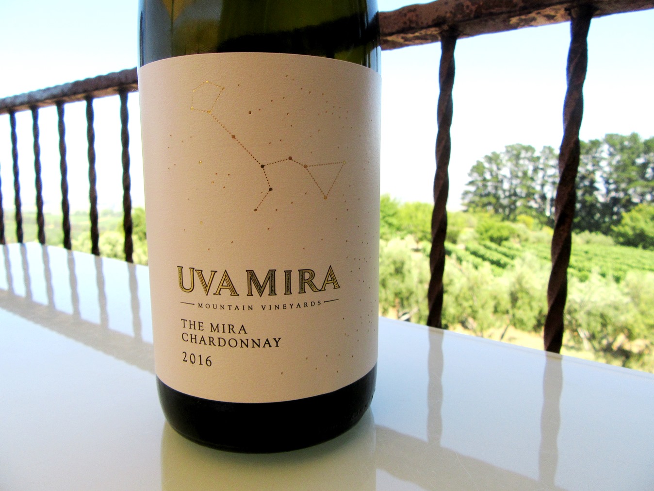 Uva Mira Mountain Vineyards, The Mira Chardonnay 2016, Stellenbosch, South Africa, Wine Casual