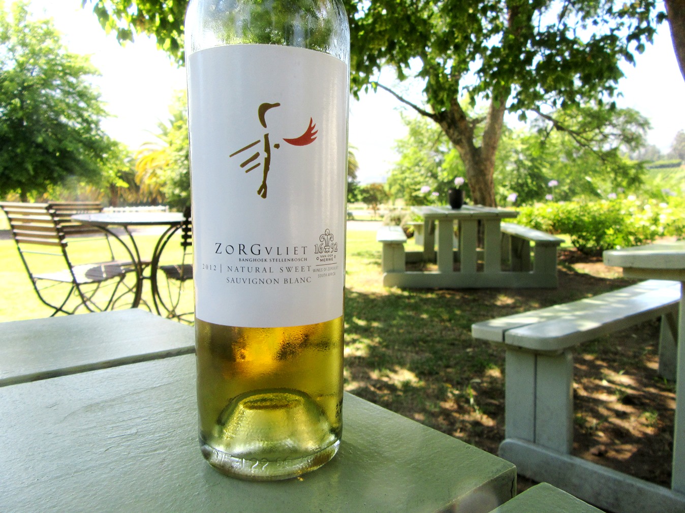 Zorgvliet, Natural Sweet Sauvignon Blanc 2012, Banghoek, South Africa, Wine Casual