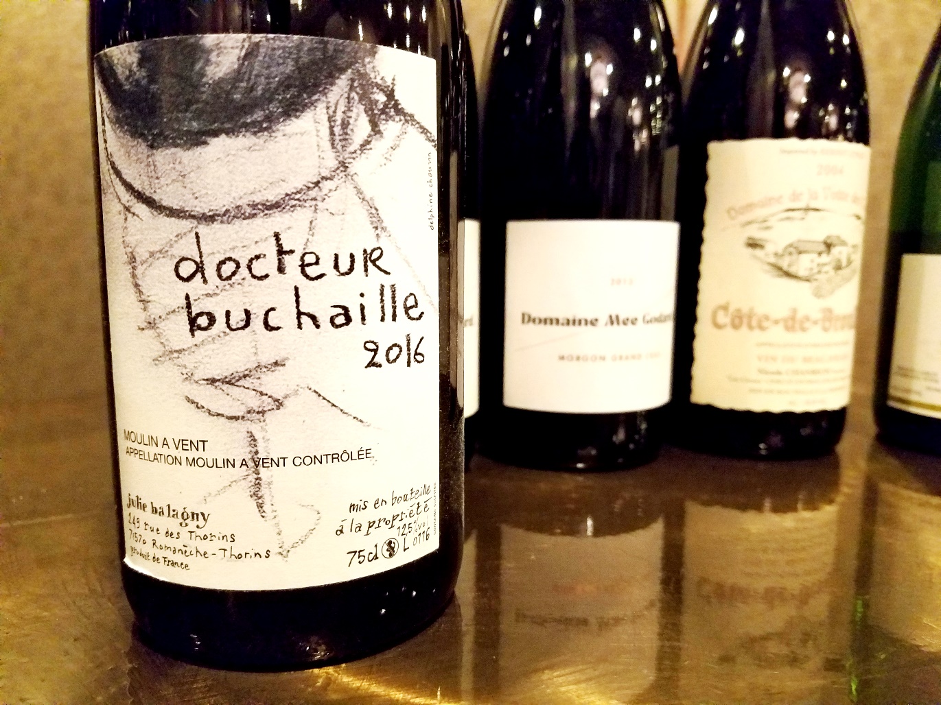 Julie Balagny, Docteur Buchaille, Moulin à Vent 2015, Beaujolais, France, Wine Casual