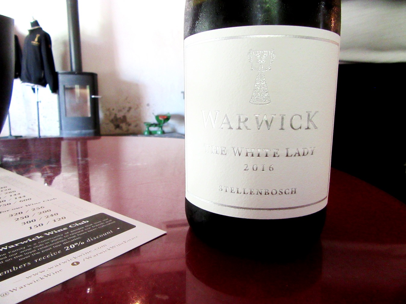 Warwick Estate, The White Lady Wooded Chardonnay 2016, Stellenbosch, South Africa, Wine Casual