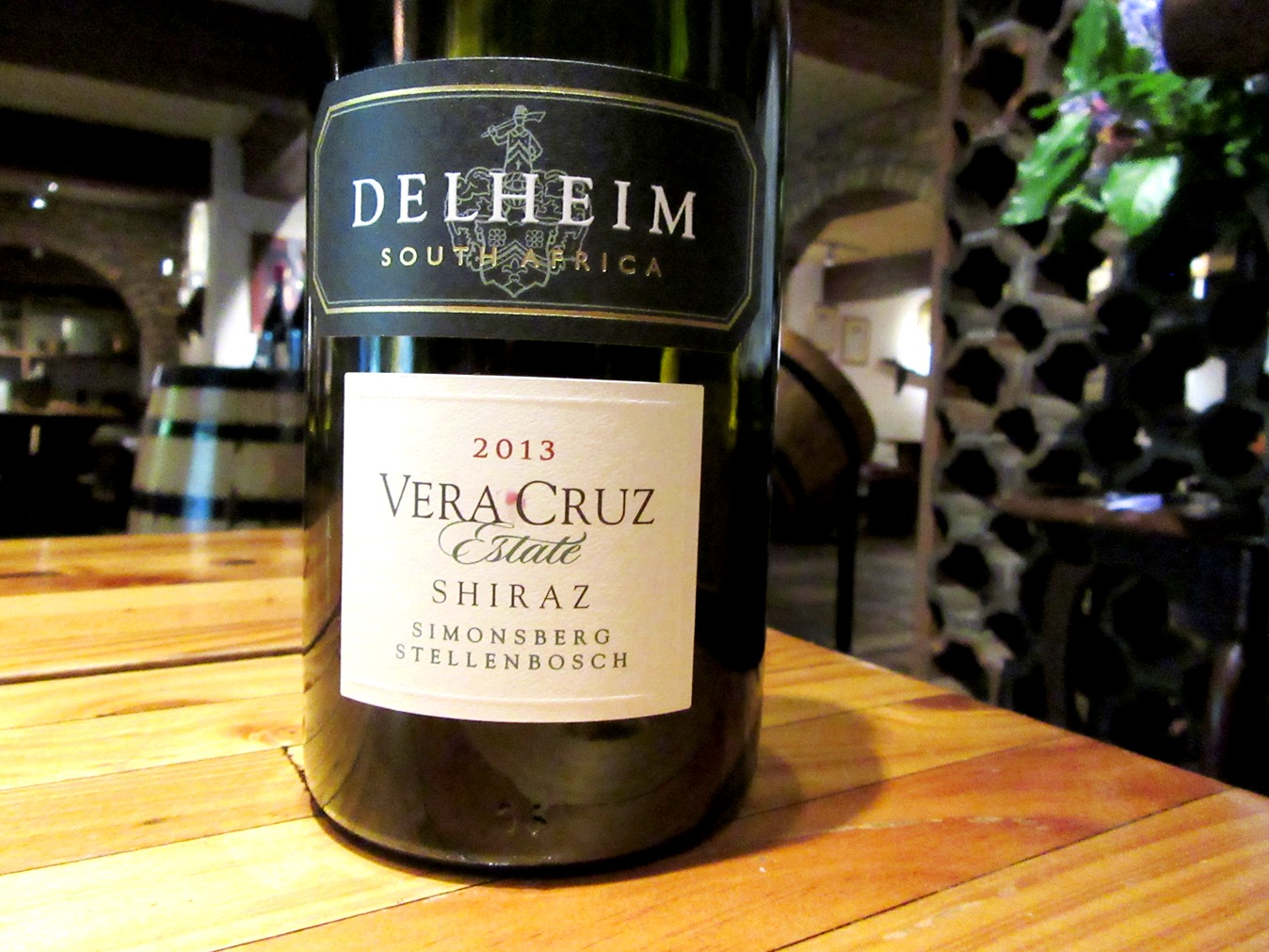 Delheim, Vera Cruz Estate Shiraz 2013, Stellenbosch, South Africa, Wine Casual