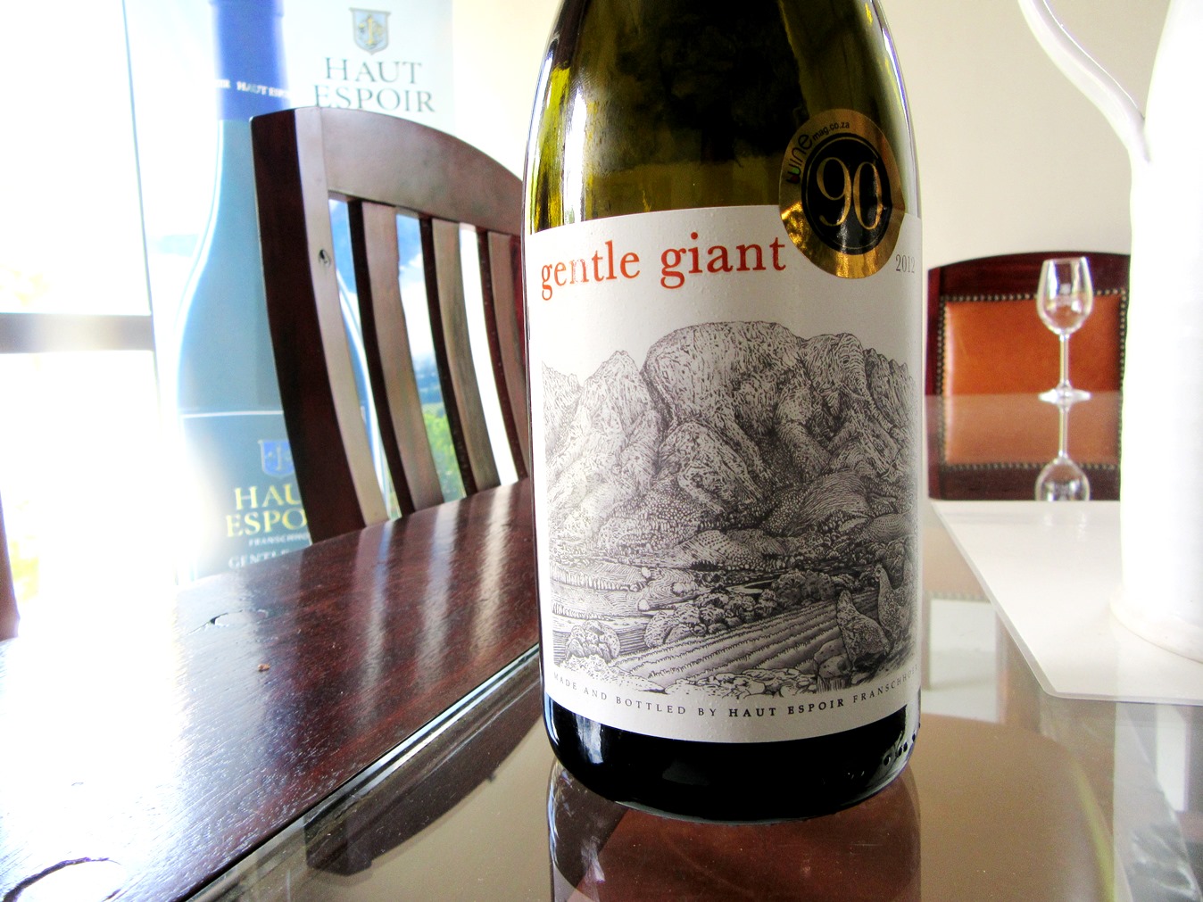 Haut Espoir, Gentle Giant 2012, Franschhoek, South Africa, Wine Casual