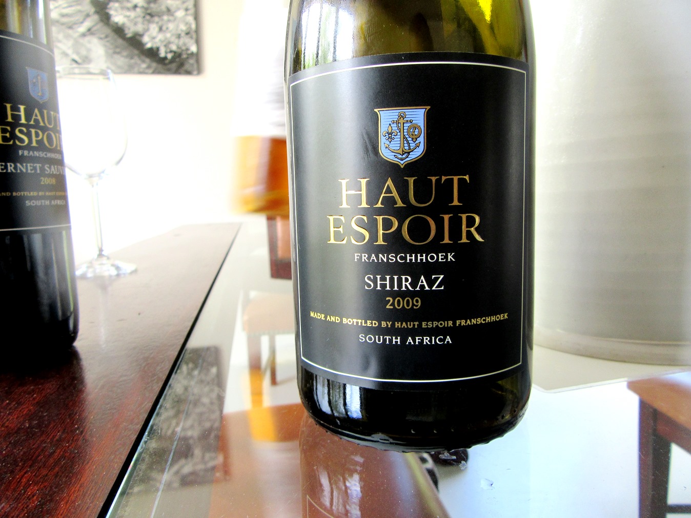 Haut Espoir, Shiraz 2009, Franschhoek, South Africa, Wine Casual