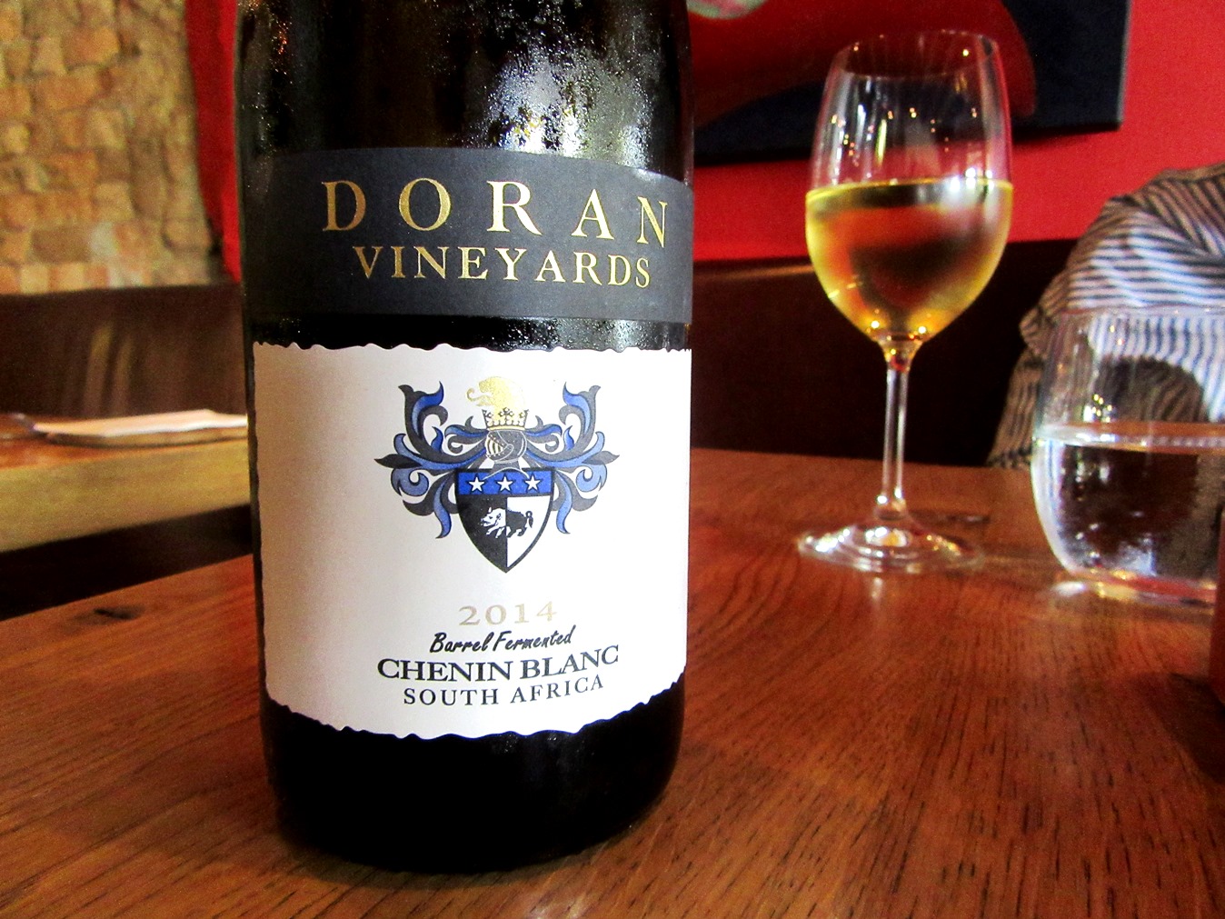Doran Vineyards, Barrel Fermented Chenin Blanc 2014, Swartland, South Africa, Wine Casual
