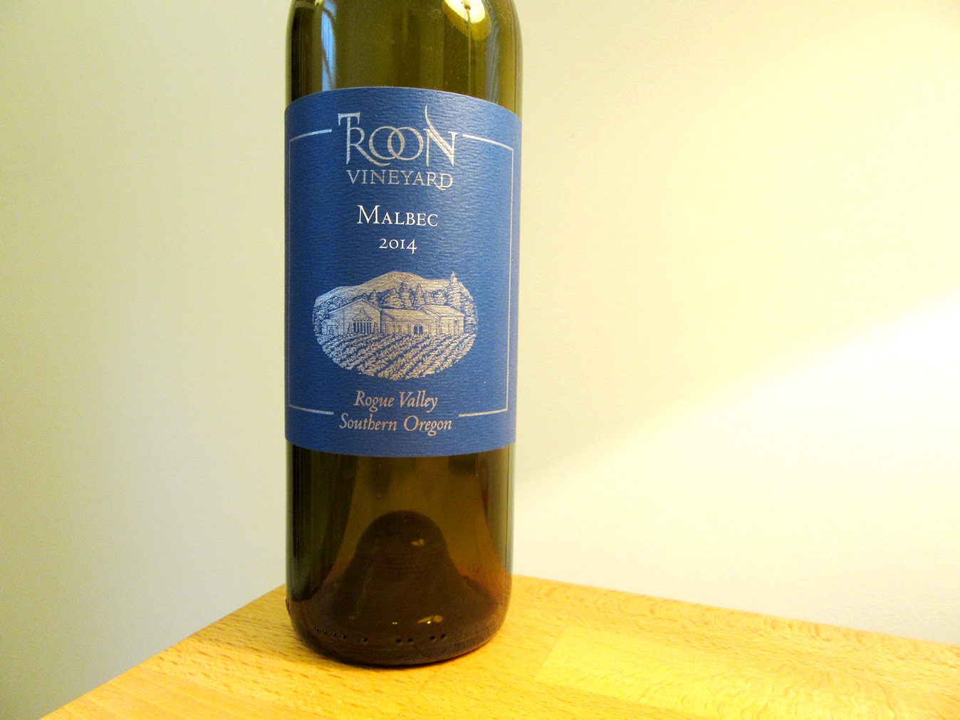 Troon Vineyard, Malbec 2014, Rogue Valley, Oregon, Wine Casual