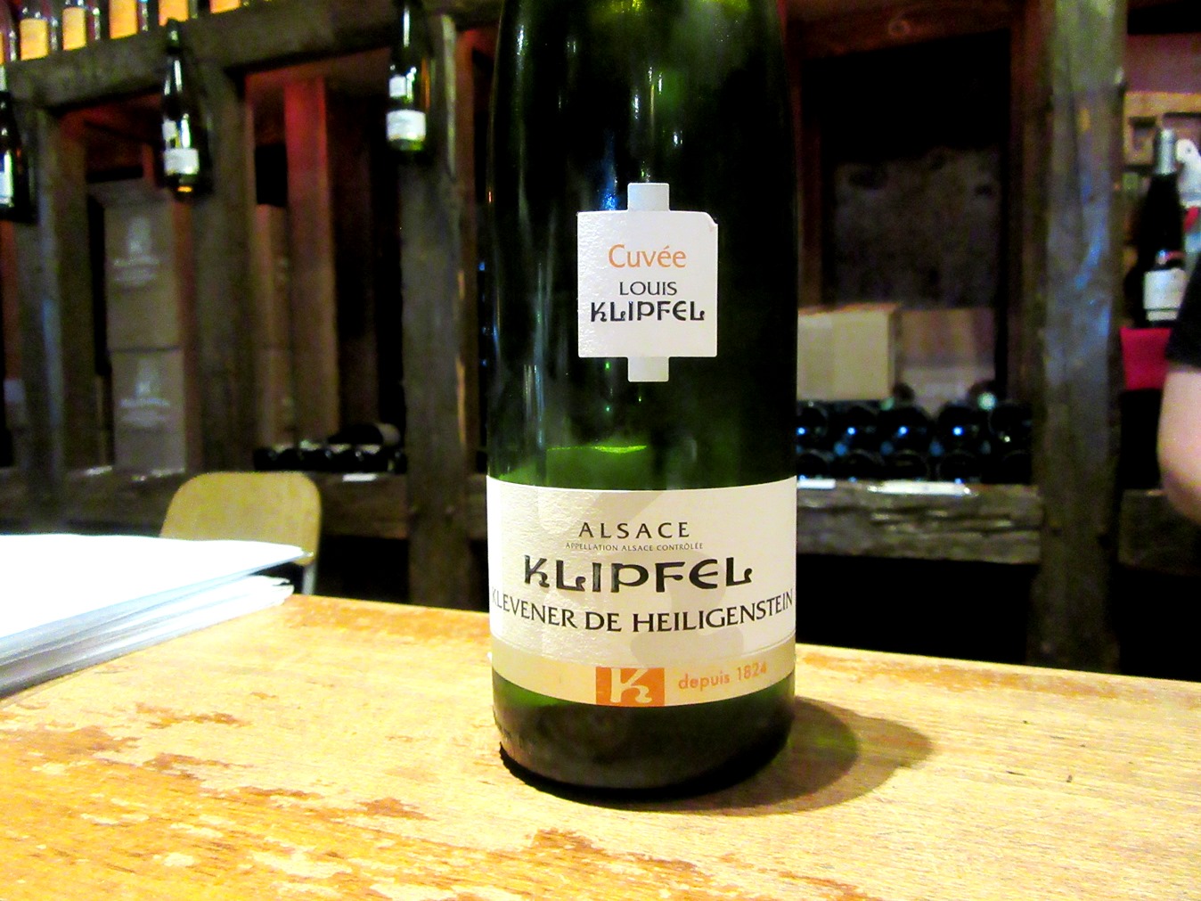 Klipfel, Klevener de Heiligenstein 2015, Alsace, France, Wine Casual