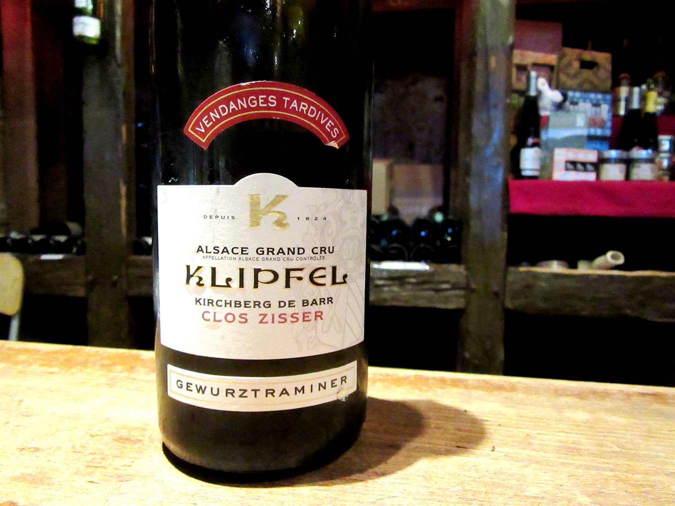 Klipfel, Vendanges Tardives Kirchberg de Barr Clos Zisser Gewurztraminer 2012, Alsace Grand Cru, France, Wine Casual
