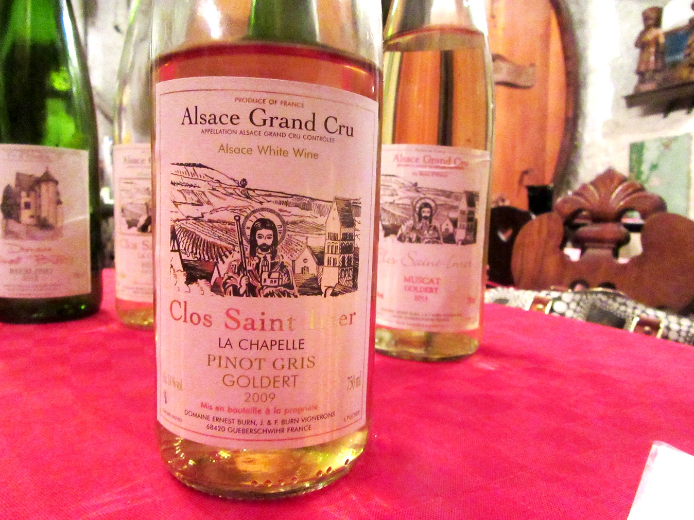 Domaine Ernest Burn, Clos Saint Imer La Chapelle Goldert Pinot Gris 2009, Alsace Grand Cru, France, Wine Casual