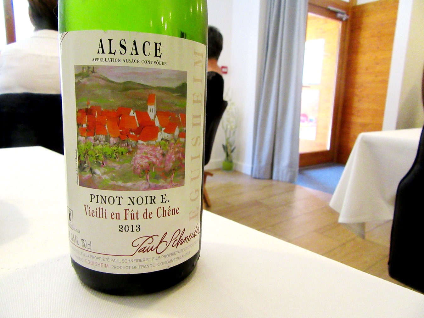 Paul Schneider et Fils, Vieilli en Fût de Chêne Pinot Noir E. 2013, Alsace, France, Wine Casual