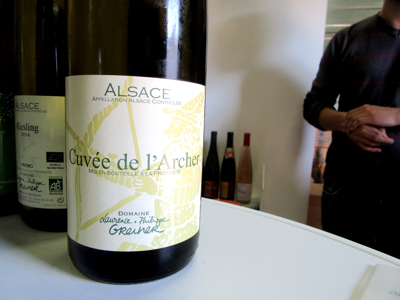 Domaine Laurence Phillipe Greiner, Cuvée de l’Archer 2015, Alsace, France, Wine Casual