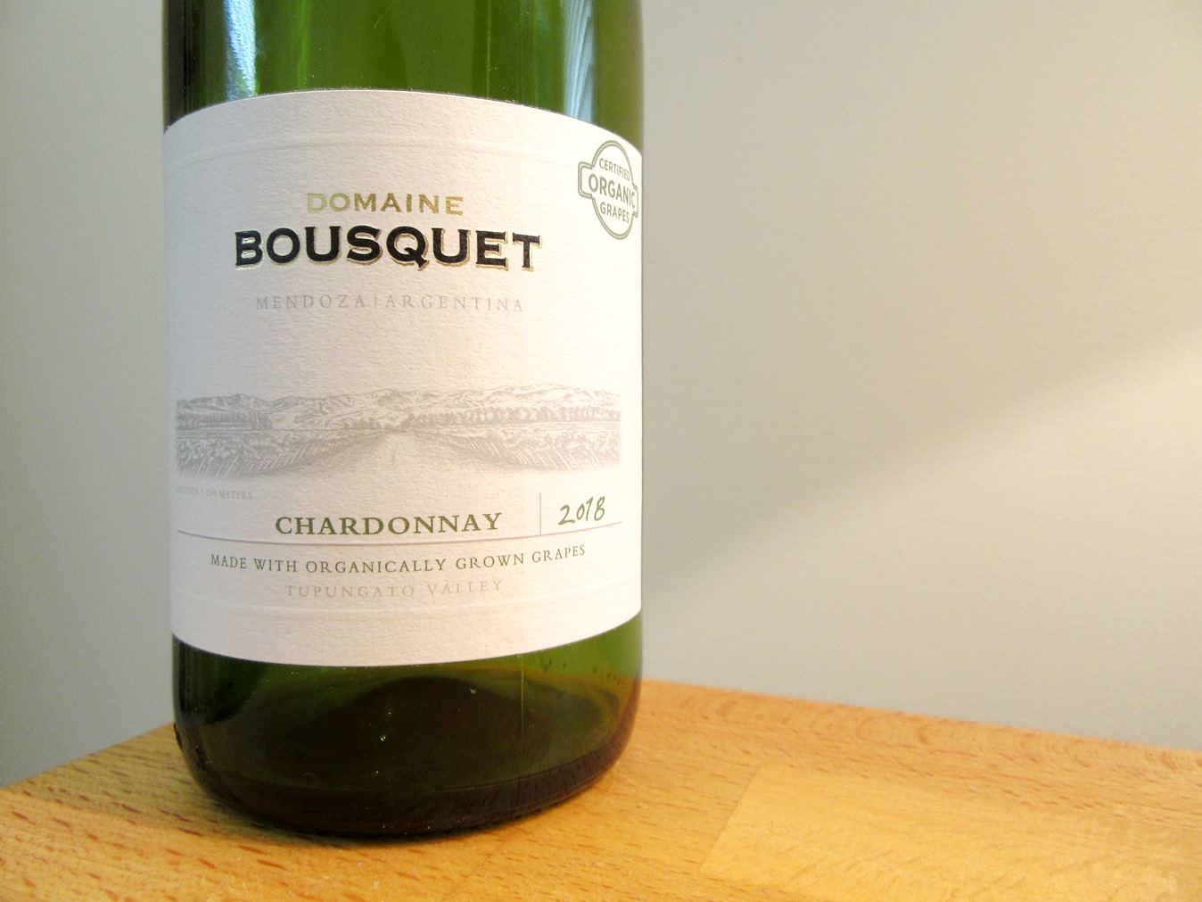 Domaine Bousquet, Chardonnay 2018, Tupungato Valley, Mendoza, Argentina, Wine Casual