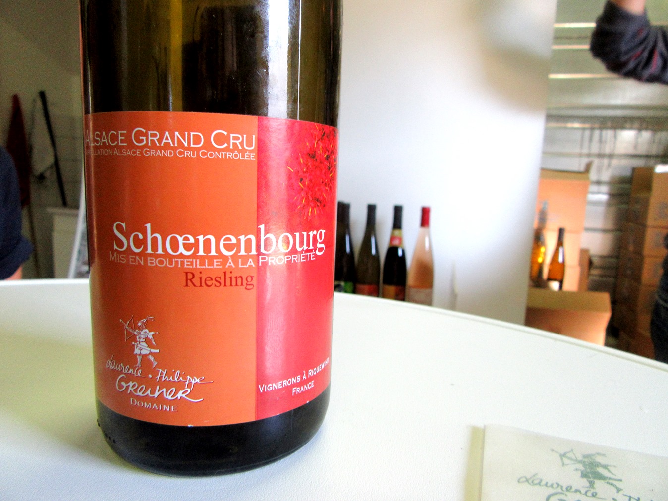 Domaine Laurence Phillipe Greiner, Schoenenbourg Riesling 2013, Alsace Grand Cru, France, Wine Casual