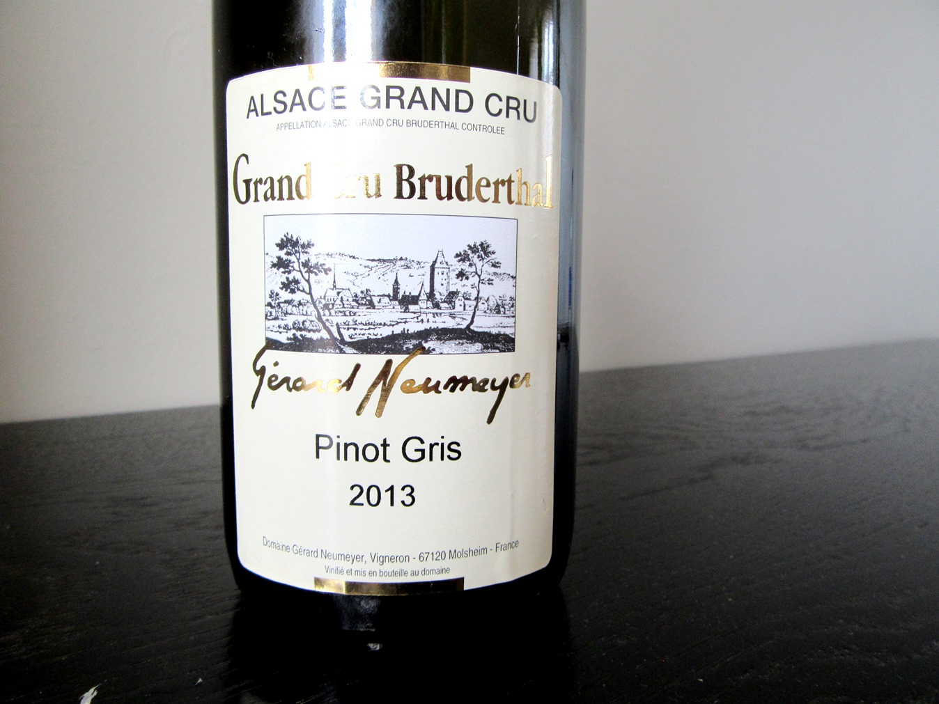 Domaine Gérard Neumeyer, Bruderthal Pinot Gris 2013, Alsace Grand Cru, France, Wine Casual