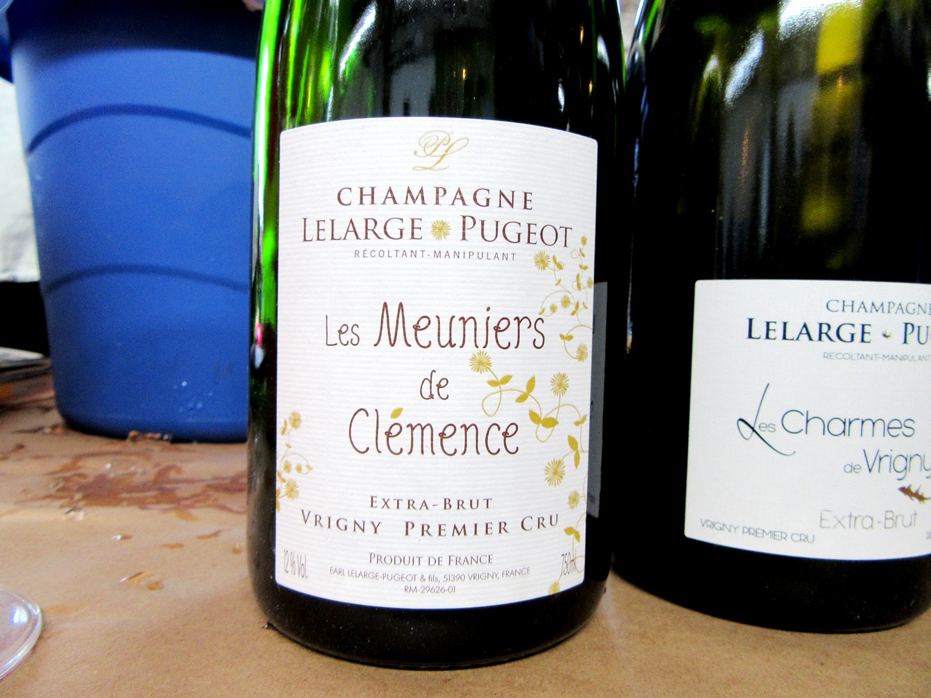 Lelarge-Pugeot, Les Meuniers de Clemence Vrigny Premier Cru Extra Brut 2010, Champagne, France, Wine Casual