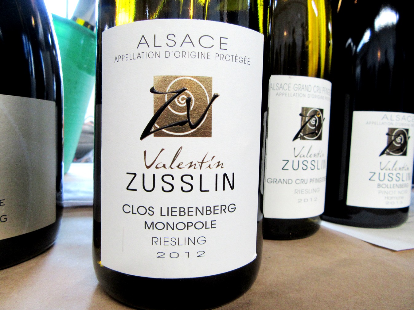Domaine Valentin Zusslin, Clos Liebenberg Monopole Riesling 2012, Alsace, France, Wine Casual