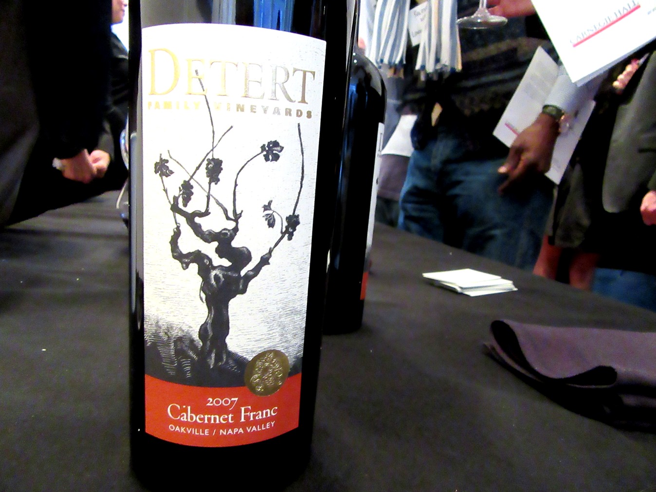 Detert Family Vineyards, Cabernet Franc 2007, Oakville, Napa Valley, California, Wine Casual