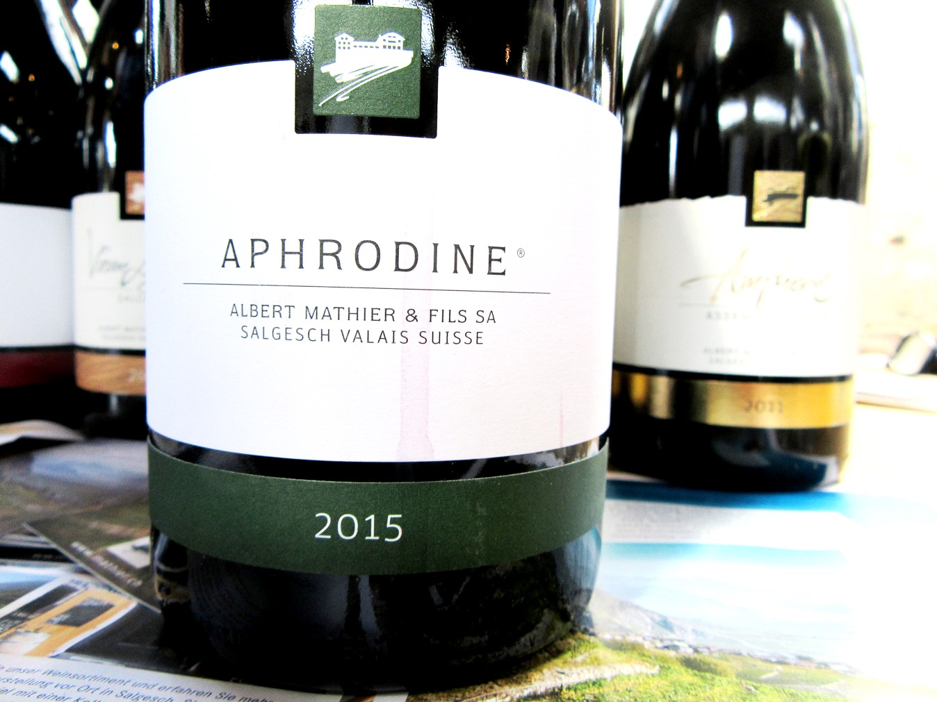 Albert Mathier et Fils, Petite Arvine Aphrodine 2015, Valais, Switzerland, Wine Casual