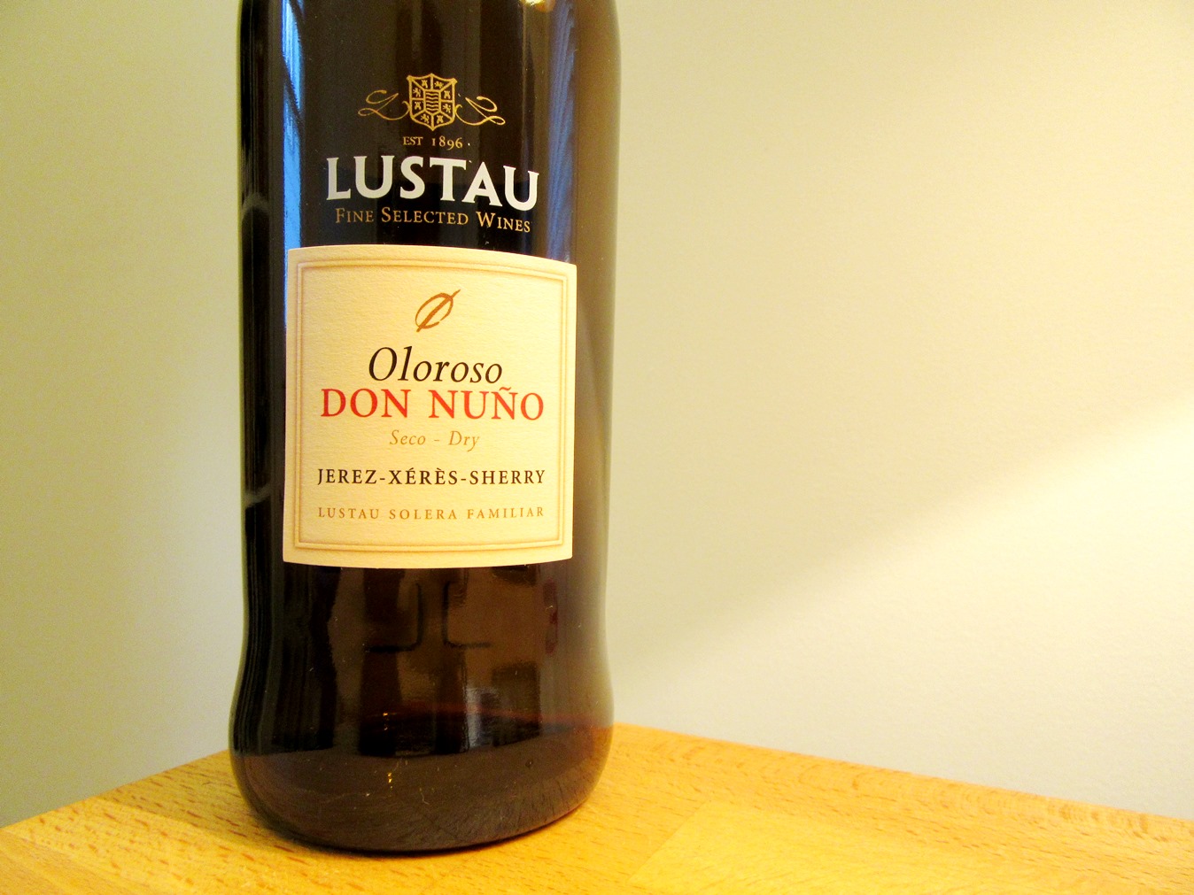 Lustau, Don Nuño Oloroso Seco Sherry, Andalucia, Spain, Wine Casual