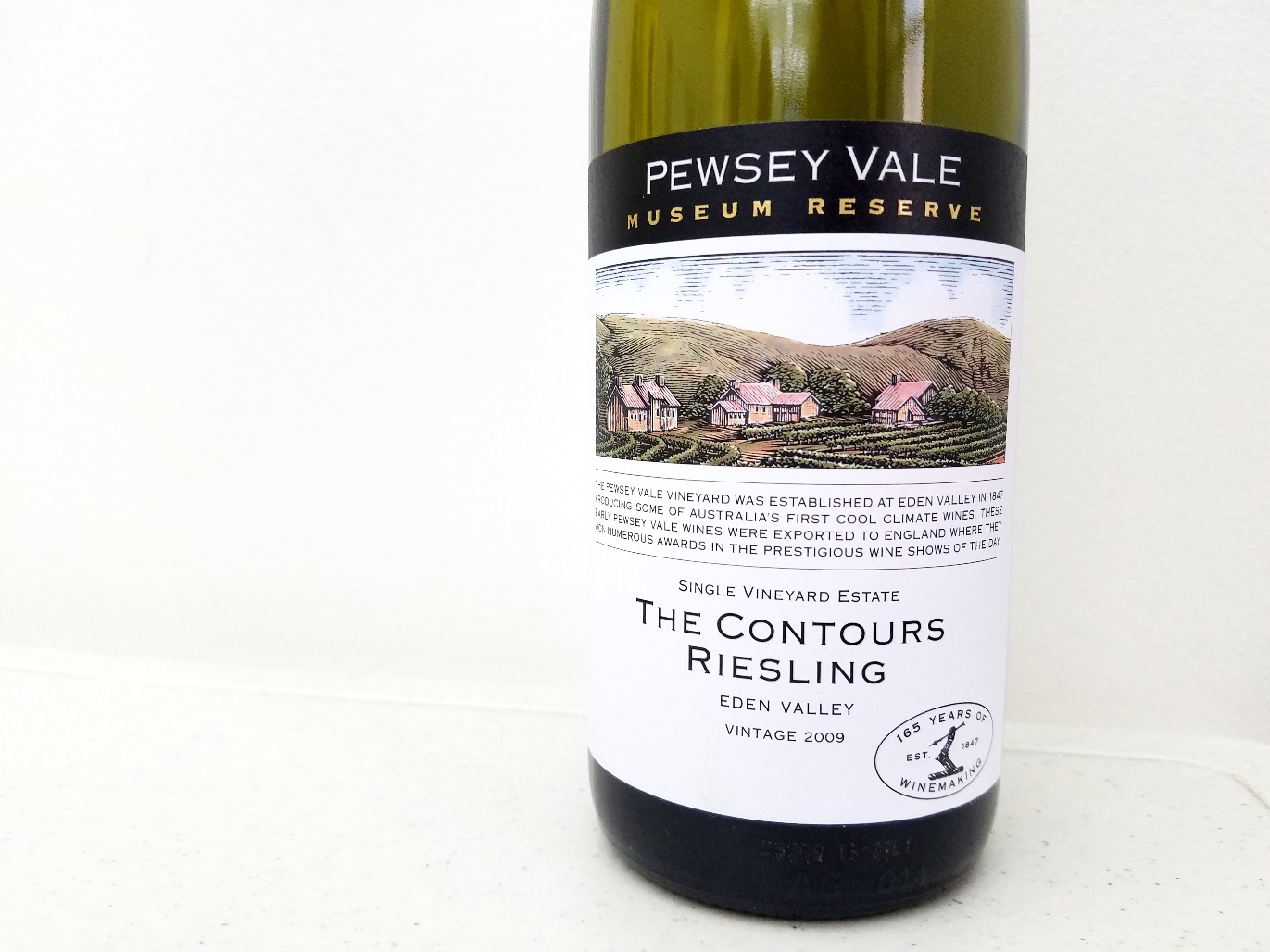 Pewsey Vale Museum Reserve, Single Vineyard Estate The Contours Riesling 2009, Eden Valley, Australia, Wine Casual