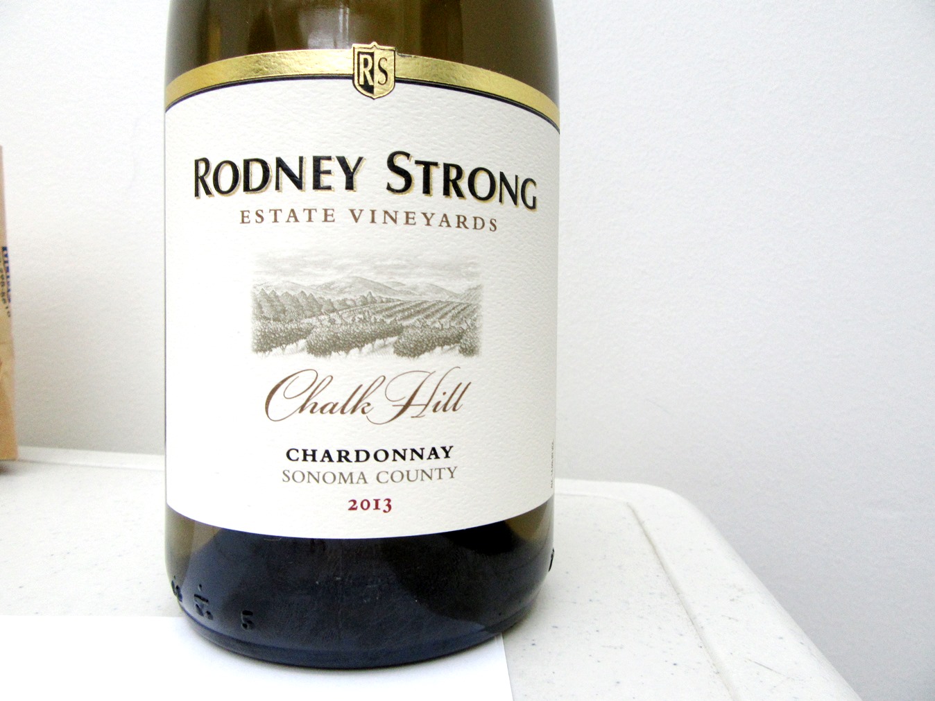 Rodney Strong Estate Vineyards, Chalk Hill Chardonnay 2013, Sonoma County, California, Wine Casual