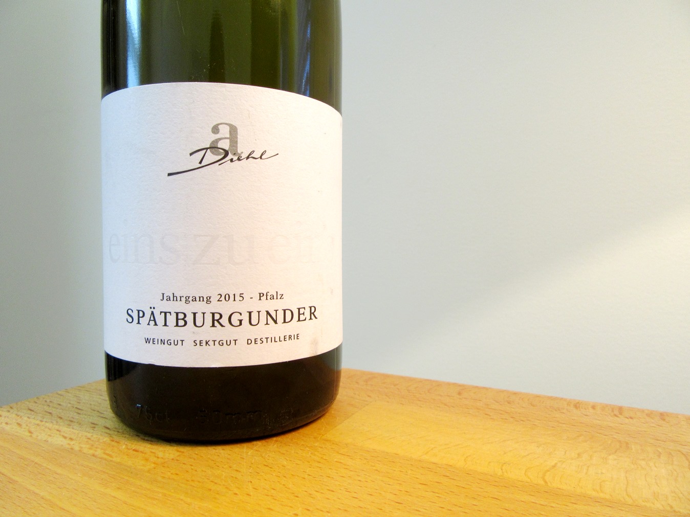 A. Diehl, Spätburgunder Trocken 2015, Pfalz, Germany, Wine Casual