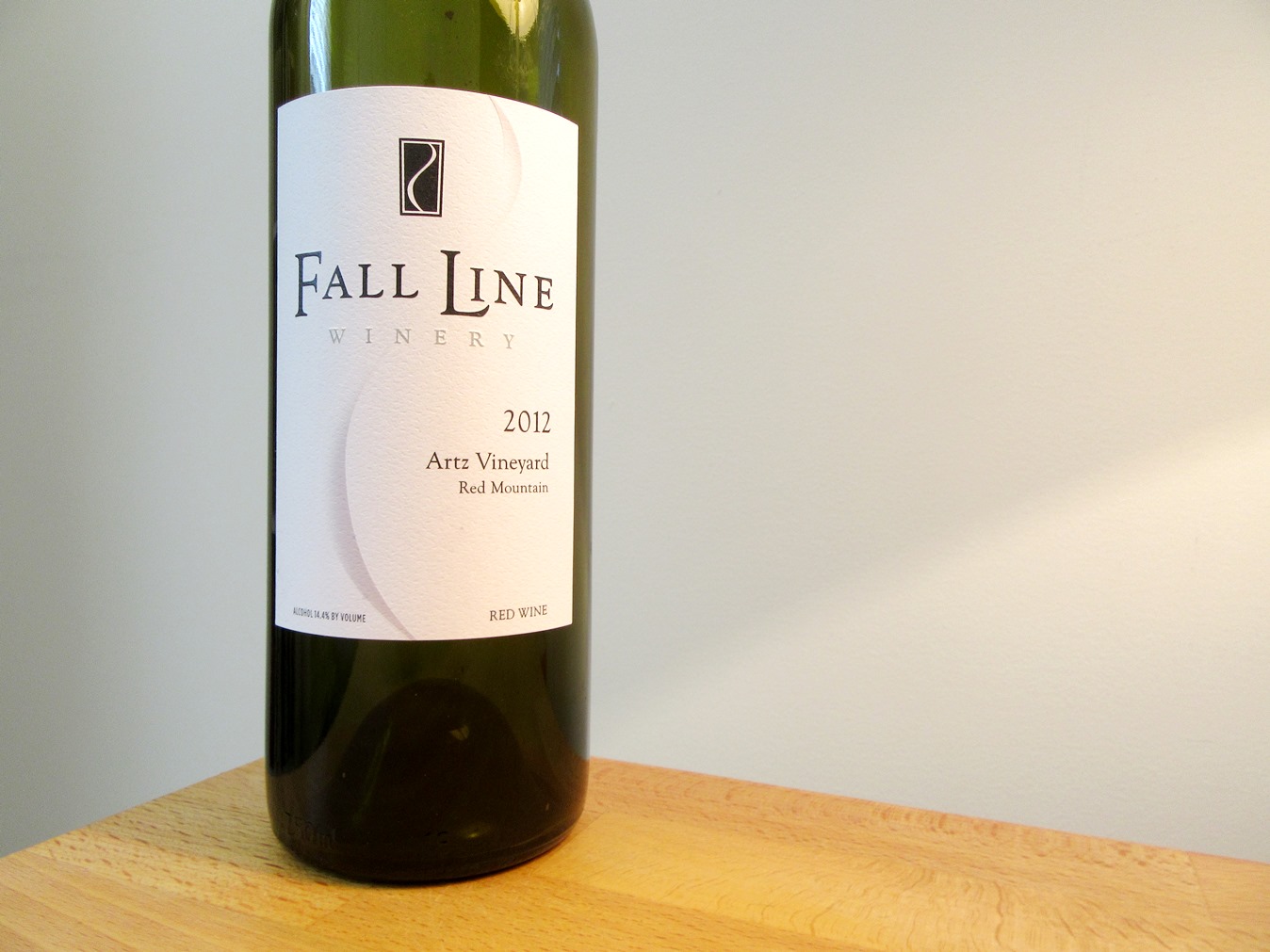 Fall Line Winery, Artz Vineyard 2012, Red Mountain, Washington, Wine Casual