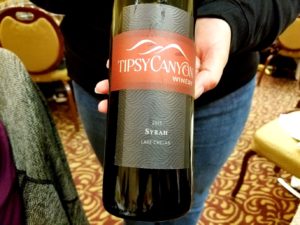 Tipsy Canyon Winery, Syrah 2015, Lake Chelan, Washingto, Wine Casual