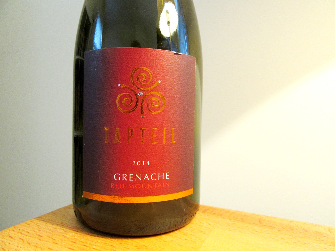 Tapteil, Grenache 2014, Red Mountain, Washington, Wine Casual