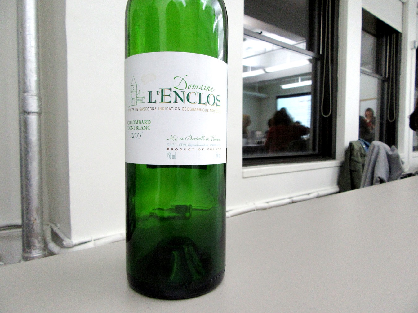 Domaine L’Enclos, Colombard Ugni Blanc 2015, Côtes de Gascogne IGP, France, Wine Casual