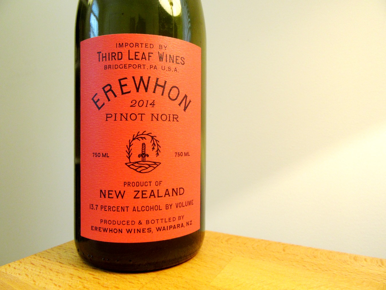 Erewhon, Pinot Noir 2014, New Zealand, Wine Casual
