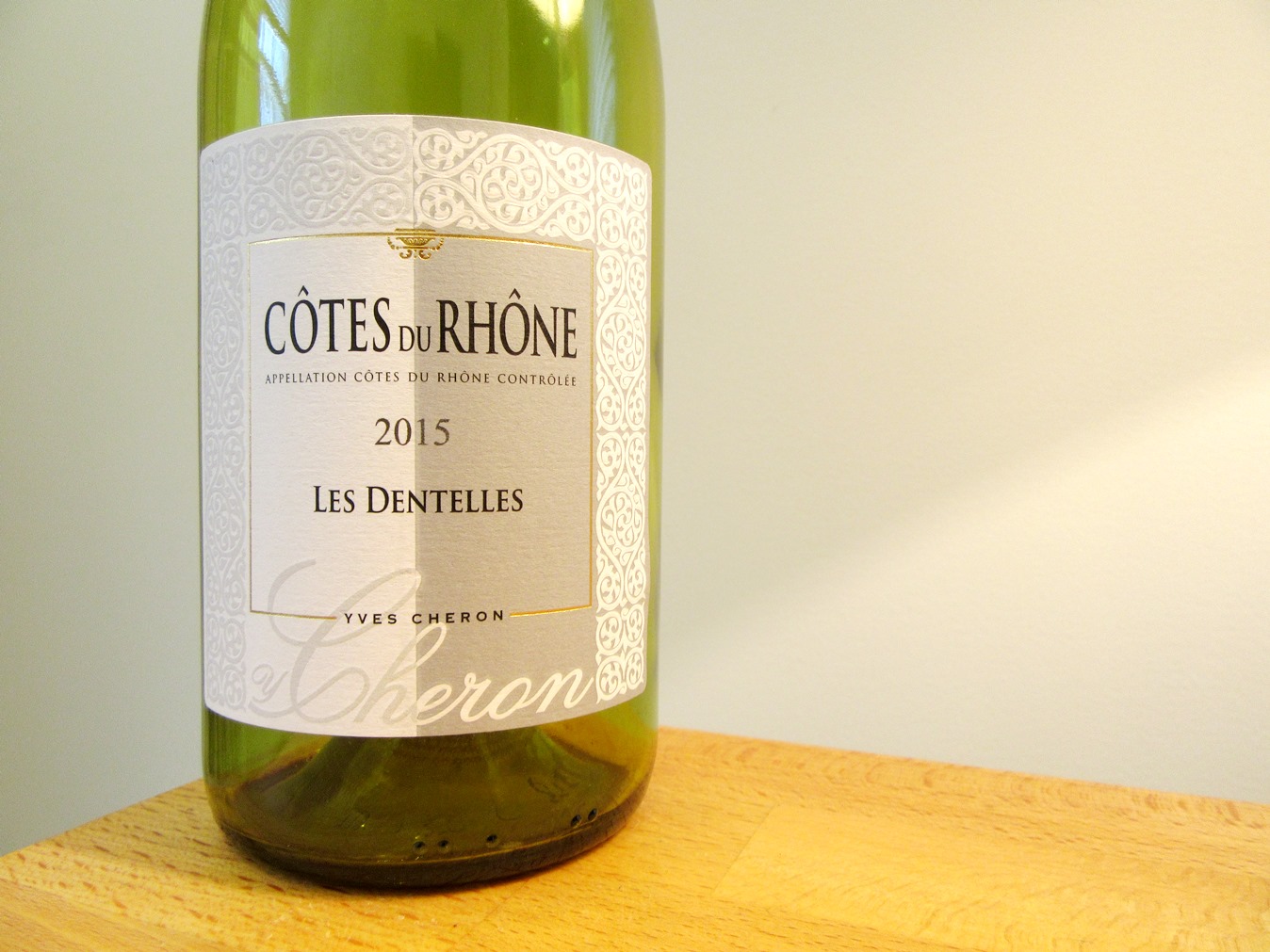 Yves Cheron, Les Dentelles Côtes du Rhône 2015, Rhone, France, Wine Casual