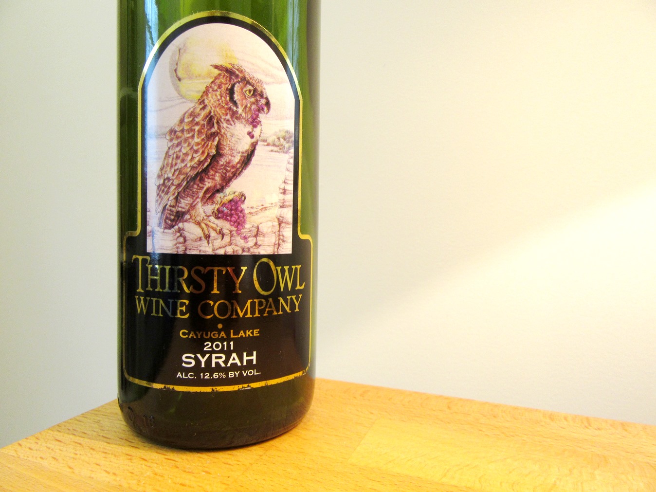 Thirsty Owl Wine Company, Syrah 2011, Cayuga Lake, New York, Wine Casual
