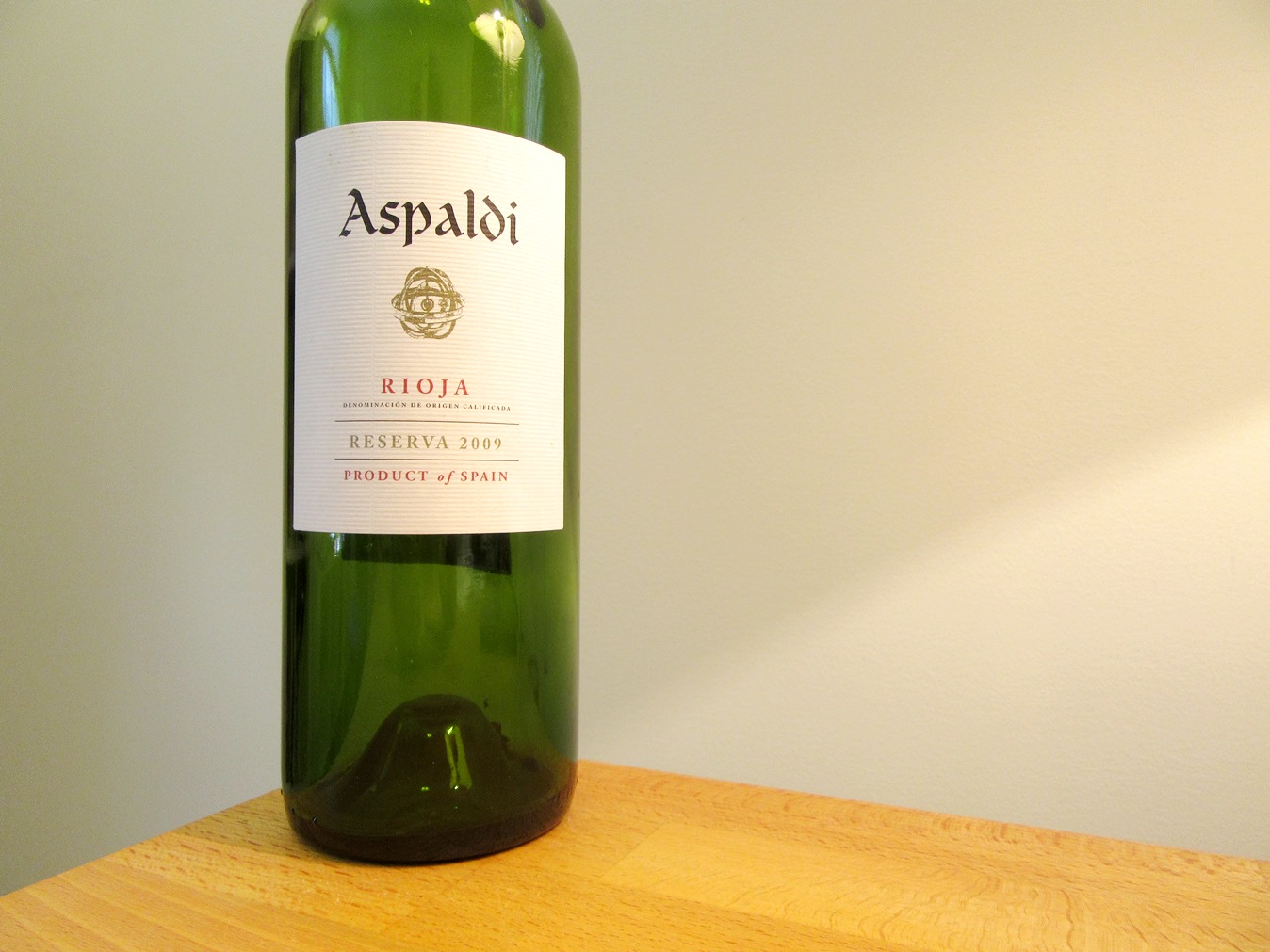 Aspaldi, Reserva Rioja 2009, Rioja, Spain, Wine Casual
