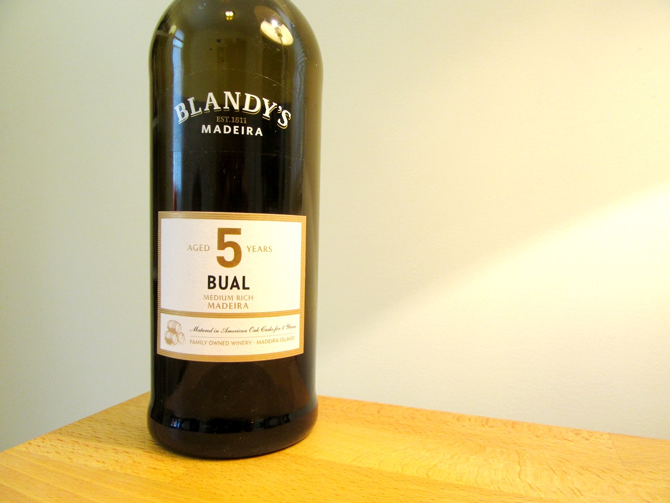 Blandy’s, 5 Years Old Bual Madeira, Portugal, Wine Casual