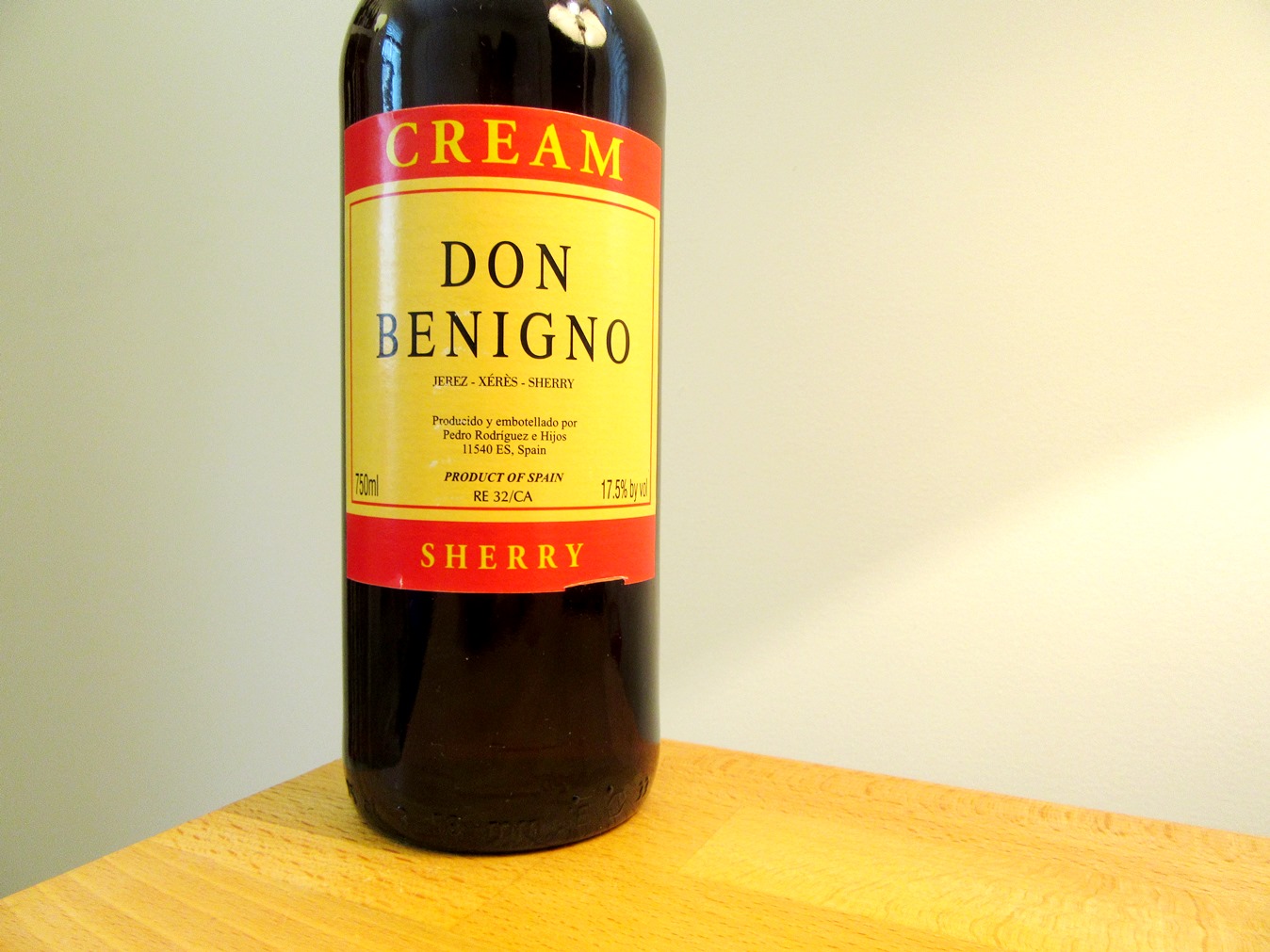 Don Beningo, Cream Sherry, Andalucia, Spain, Wine Casual