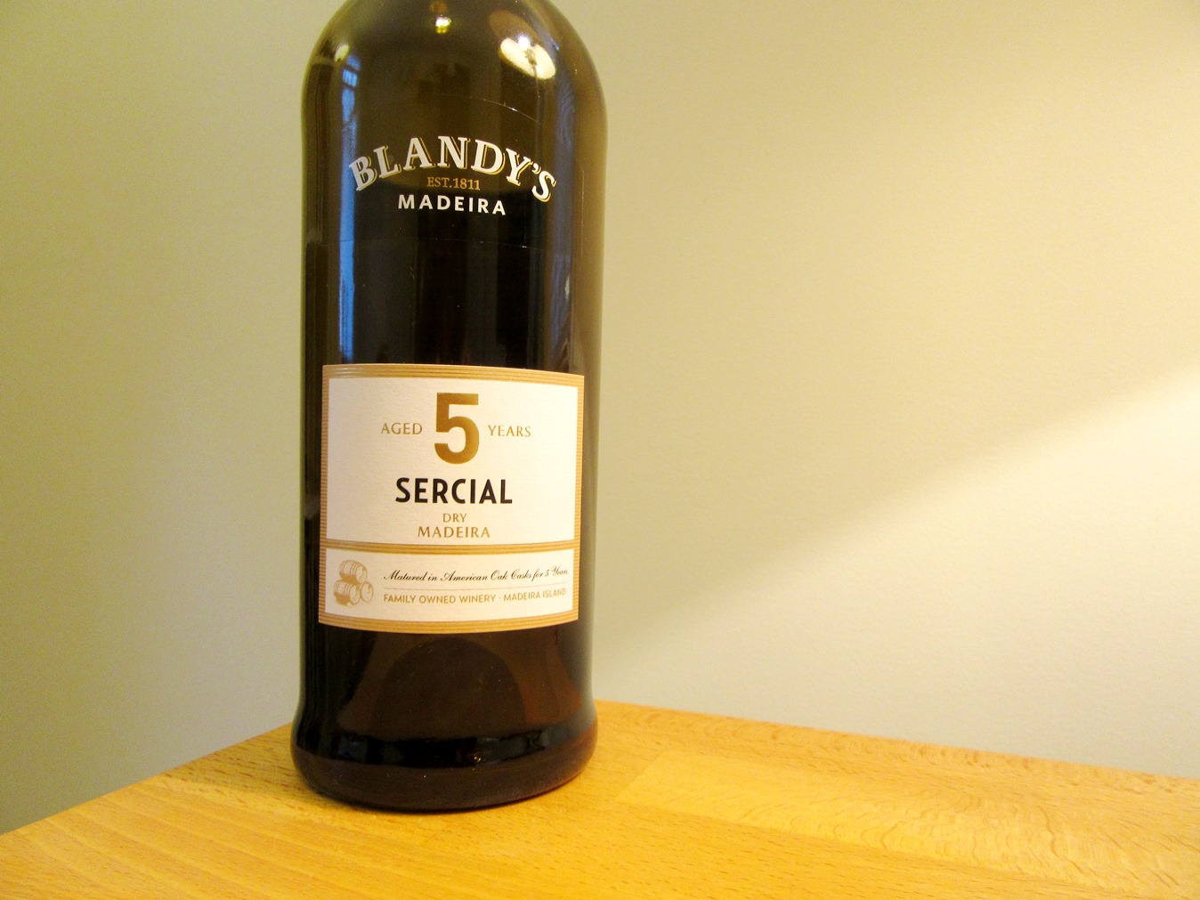 Blandy’s, 5 Years Old Sercial Dry Madeira, Portugal, Wine Casual