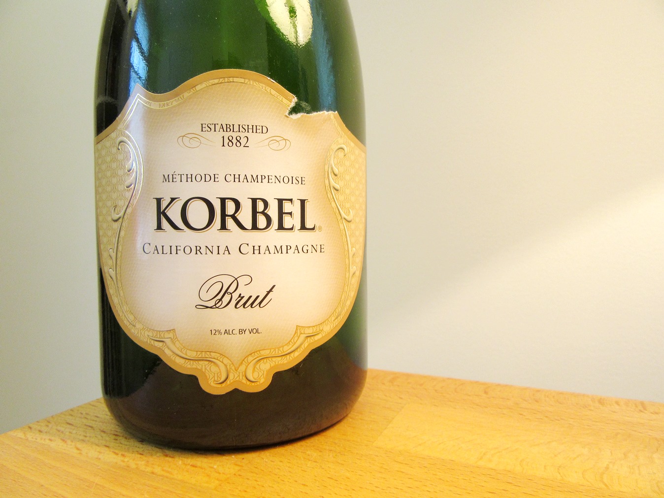 Korbel, California Champagne Brut, California, Wine Casual