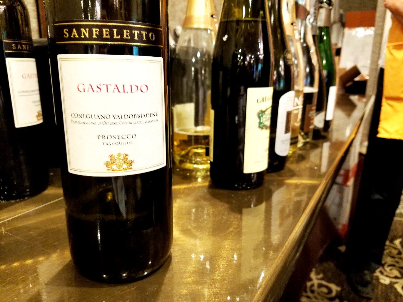 Sanfeletto, Conegliano Valdobbiadene Prosecco Tranquillo DOCG Gastaldo 2017, Veneto, Italy, Wine Casual